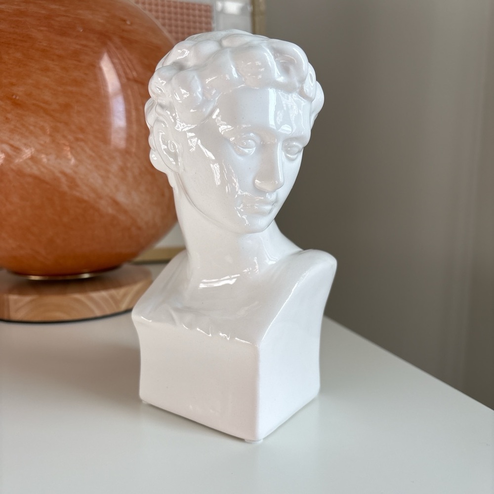 Ceramic Bust Coin Bank
